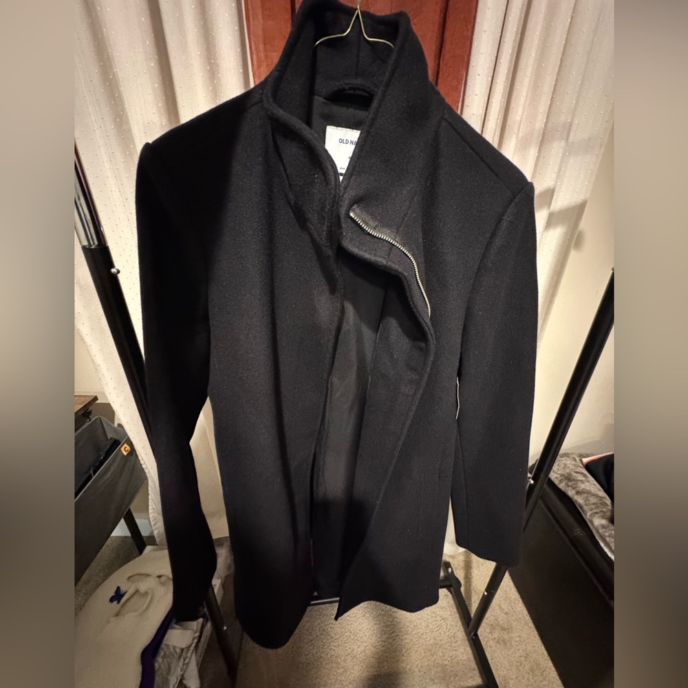Old Navy Black Zip-Up jacket coat new with tags mens medium